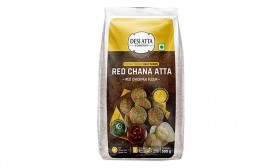 Desi Atta Red Chana Atta (Red Chickpea Flour)   Pack  500 grams